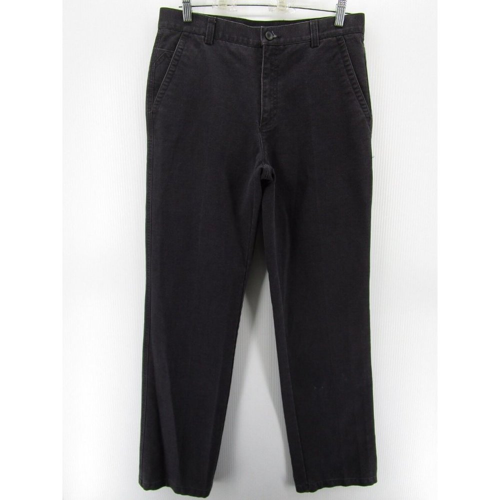 Jeep Pants 32X34 Chino Straight Canvas Khakis Hiking Logo Outdoor